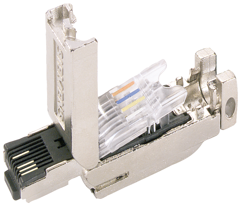 Контроллер SIPLUS NET RJ45 PLUG 180 2х2 -40/+70 Siemens 6AG19011BB107AA0