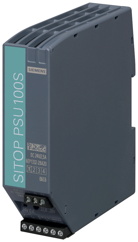 Блок питания стабилизированный SITOP PSU100S 24В/2.5А SIEMENS 6EP13322BA20