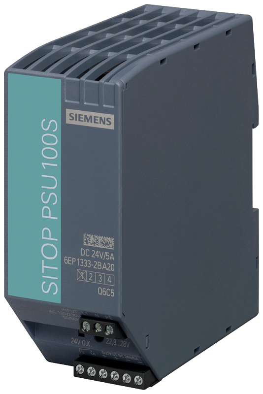 Блок питания стабилизированный SITOP PSU100S 24В/5А Siemens 6EP13332BA20
