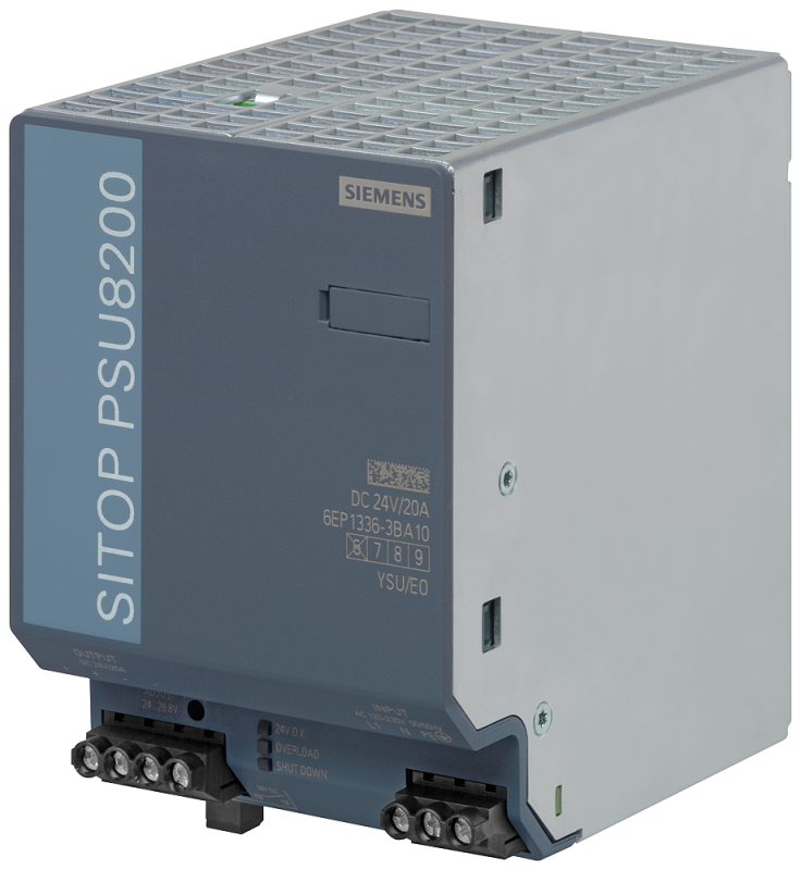 Блок питания стабилизированный SITOP PSU100M 24В/20А Siemens 6EP13363BA10