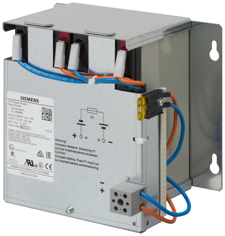 Аккумулятор герметичный свинцовый для SITOP POWER DC-USV-модуля Siemens 6EP19356ME21