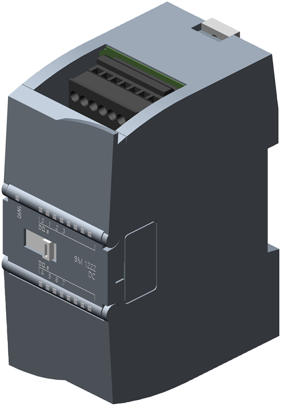 Модуль дискретного вывода SM-1222 8DO =24В SIMATIC S7-1200 SIEMENS 6ES72221BF320XB0