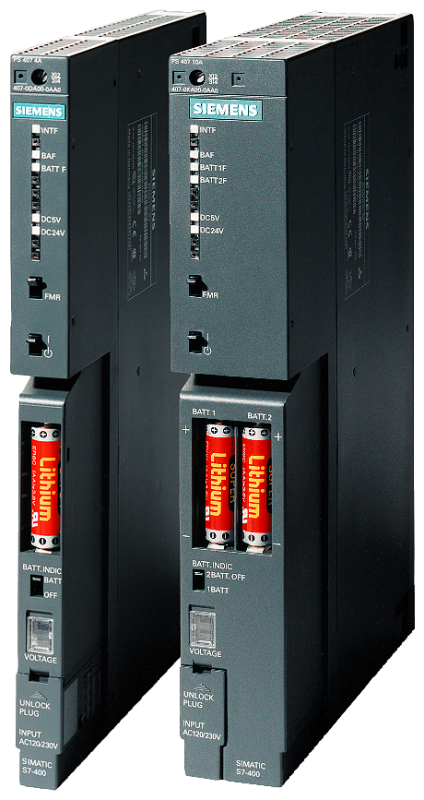 Блок питания широкодиапазонный SIMATIC S7-400 PS405 20А 24/48/60В 5В/10А для резервир. использования аппробация ATEX Siemens 6ES74050KR020AA0