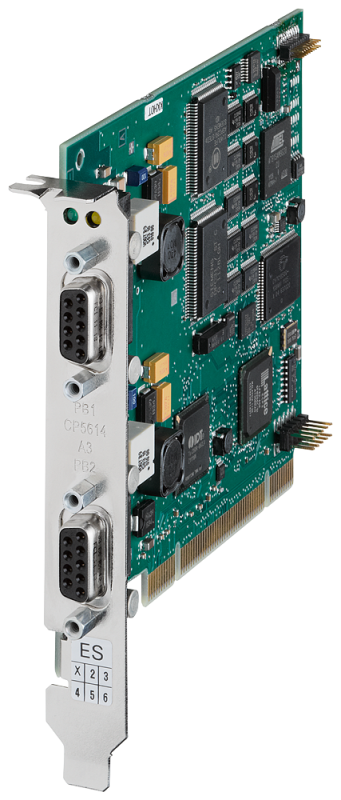 Процессор коммуникационный CP 5614 A3 PCI-CARD 32бит 3.3/5В 33/66мГц с Master & Slave интерфейсом для подкл. к PROFIBUS в компл.: ПО CONFIGURATION TOOL и DP-BASE лицензия для 1 установки Siemens 6GK15614AA02