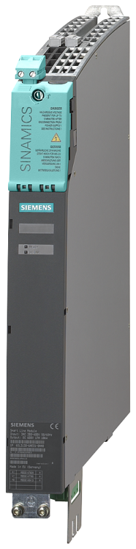 Модуль SINAMICS S120 SMART LINE MODULE вход. 3AC 380-480В 50/60Гц выход. 600В DC 8.3А 5кВт Siemens 6SL31306AE150AB1