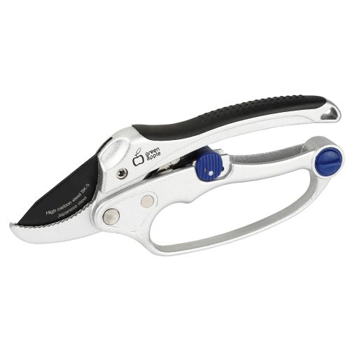 Секатор контактный усилен. с храповым механизмом (6/60) GTRS60-003 Green Apple Б0003058