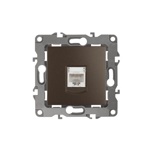 Розетка компьютерная Эра12 12-3107-13 RJ45 бронз. Эра Б0019351