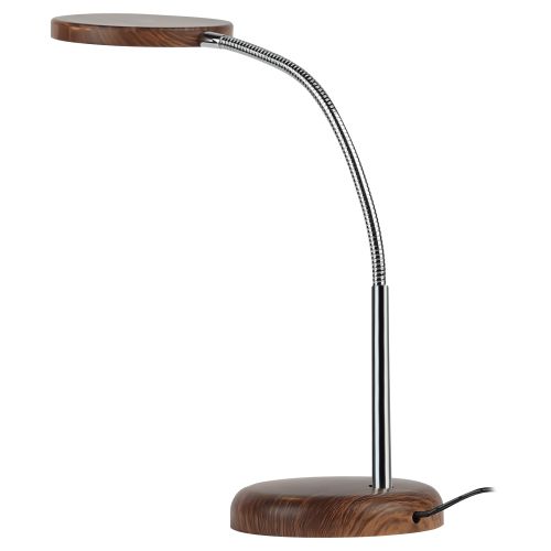 Светильник NLED-436-8W-WOOD настол. дерево ЭРА Б0031615