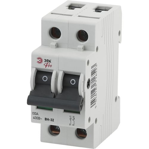 Выключатель нагрузки 2п 100А ВН-32 PRO NO-902-164 ЭРА Б0036874