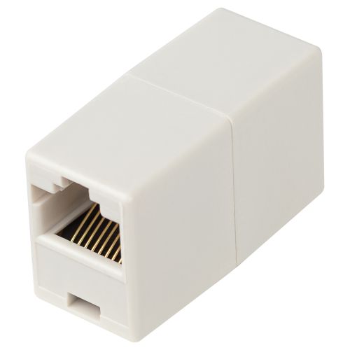 Адаптер проходной RJ45-RJ45 кат.5E неэкранир. (уп.20шт) RJ01AD Эра Б0056898
