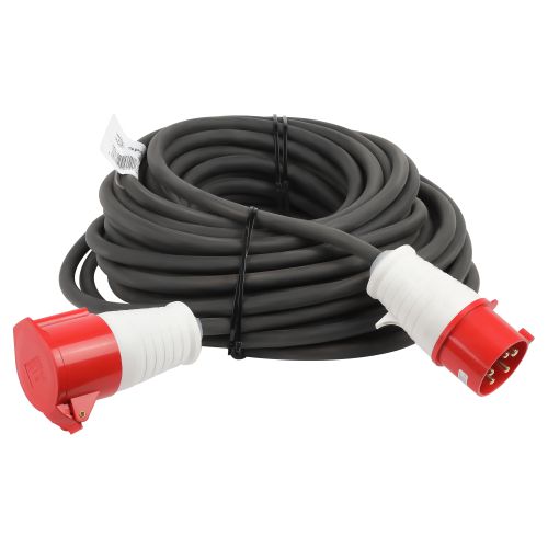 Удлинитель 1х50м 32А IP44 IND380-U-1e-5х4-50m-IP44 CEE 5п 380В КГ 5х4 (бухта) Эра Б0057300