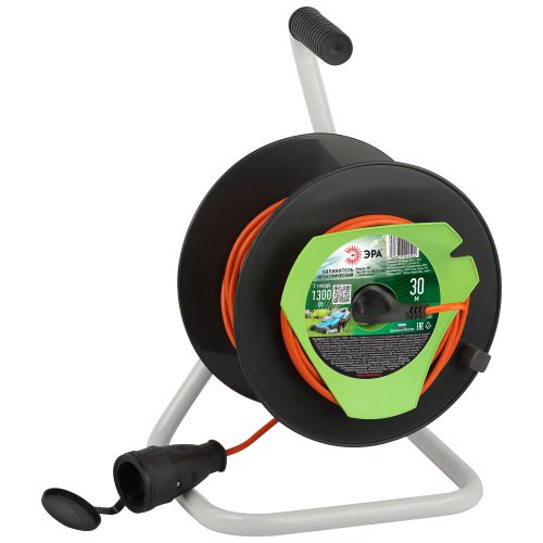 Удлинитель на катушке 1х30м с заземл. RP-1e-3х0.75-30m ПВС 3х0.75 Эра Б0059774