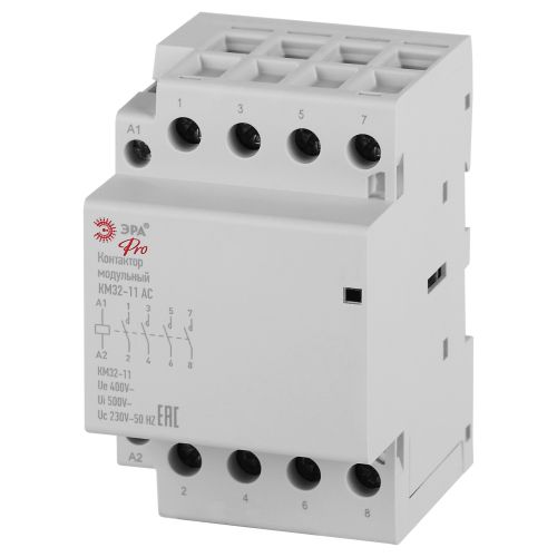 Контактор модульный КМ32-11 АС PRO NO-902-333 Эра Б0062323