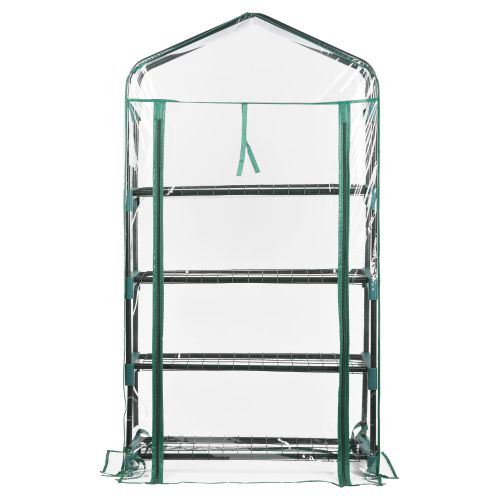 Чехол для теплиц GA-House-4-PVC cover 1250х690х300мм на молнии GREEN APPLE Б0063825