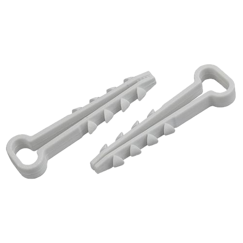 Дюбель-хомут 6-12мм для плоского кабеля NO-225-207 бел. (уп.50шт) Эра Б0066300