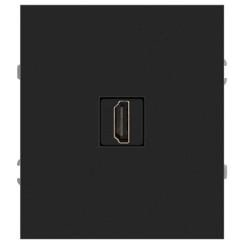 Розетка HDMI СП Arktik 16А IP20 250В антрацит Эра Б0070508