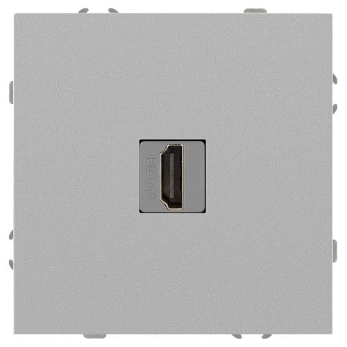 Розетка HDMI СП Galaxy 16А IP20 250В алюм. 15-3114-03 Эра Б0070796