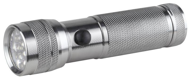 Фонарь SD14 14LED 3хR03 метал. Эра C0033483