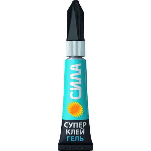 Супер-клей гель 3г SGBL1-3 BL-1 (блист.) СИЛА C0039396