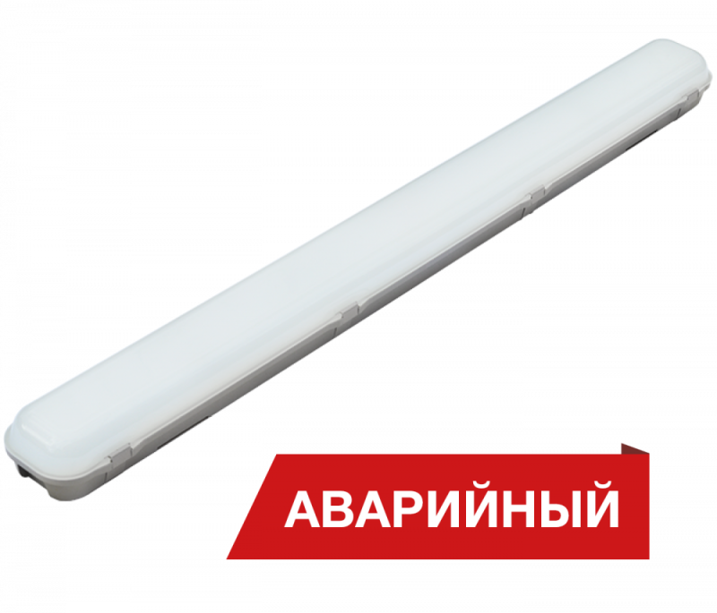 Светильник светодиодный LPO/LSP SE 42/5300 opal 42Вт 3000К IP65 5300лм 0.95PF 80Ra Кп<1 аварийный (новая) Diora DLPOSE42-O-3K-A-N