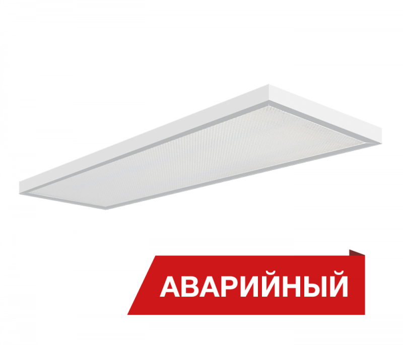 Светильник светодиодный NPO 19/2600 prism 2600лм 19Вт 6000К IP40 0.7PF 80Ra Кп<1 аварийн. Diora DNPO19-P-6K-A