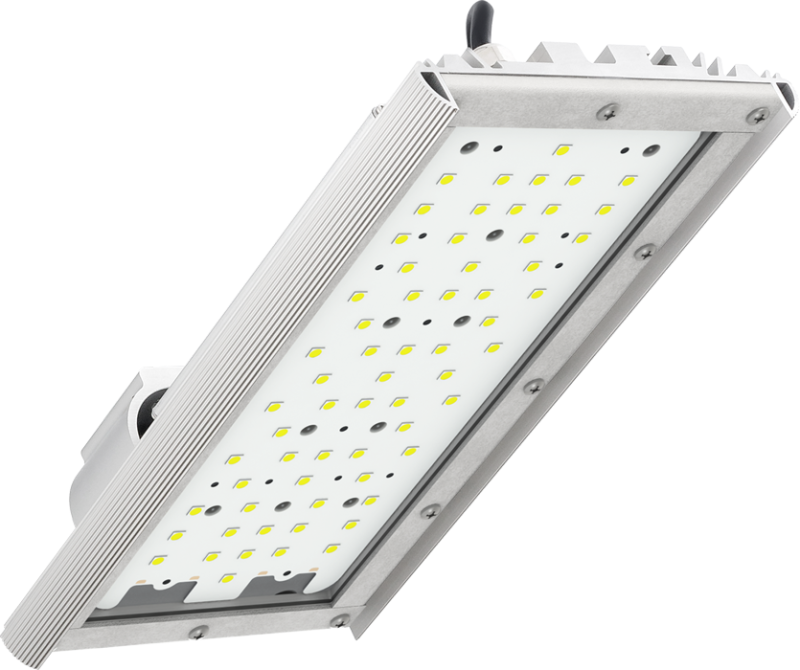Светильник светодиодный Unit Glass PRO 70/11200Д 11200лм 70Вт 4000К IP67 0.95PF 80Ra Кп<1 консоль прозр. Diora DUGPRO70D-PZ-4K-C