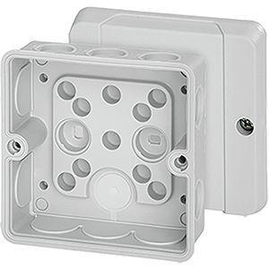 Коробка распределительная ОП 88х88х47мм IP55 с клемм. DE 9320 сер. HENSEL 6000043