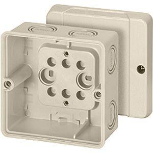 Коробка распределительная ОП 98х98х61мм IP66 с клемм. KF 9040 HENSEL 6000453