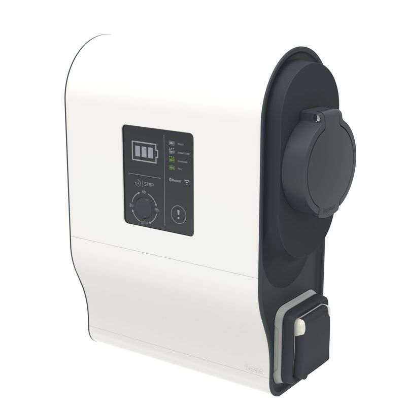 Станция зарядная 1ф режим 2/3 32А Schuko пластик Leg 059035