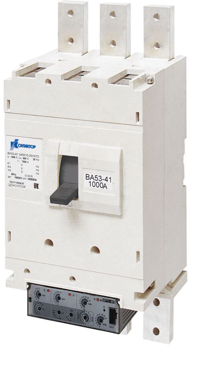 Выключатель автоматический 2п 1000А ВА55-41 850010-20 УХЛ3 440В Контактор 1014639
