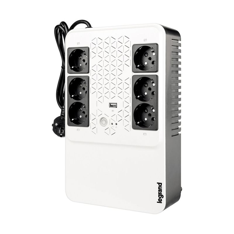 Источник бесперебойного питания Keor Multiplug 600ВА линейно-интерактивный Leg 310081