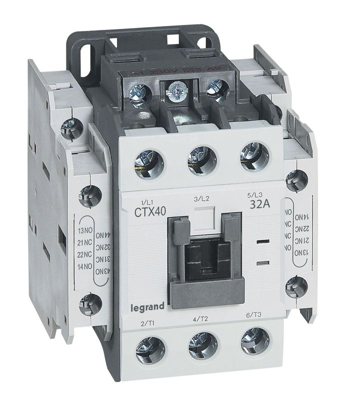 Контактор CTX3 3п 32А кат. 415В AC 2НО+2НЗ AC-3 Leg 416129