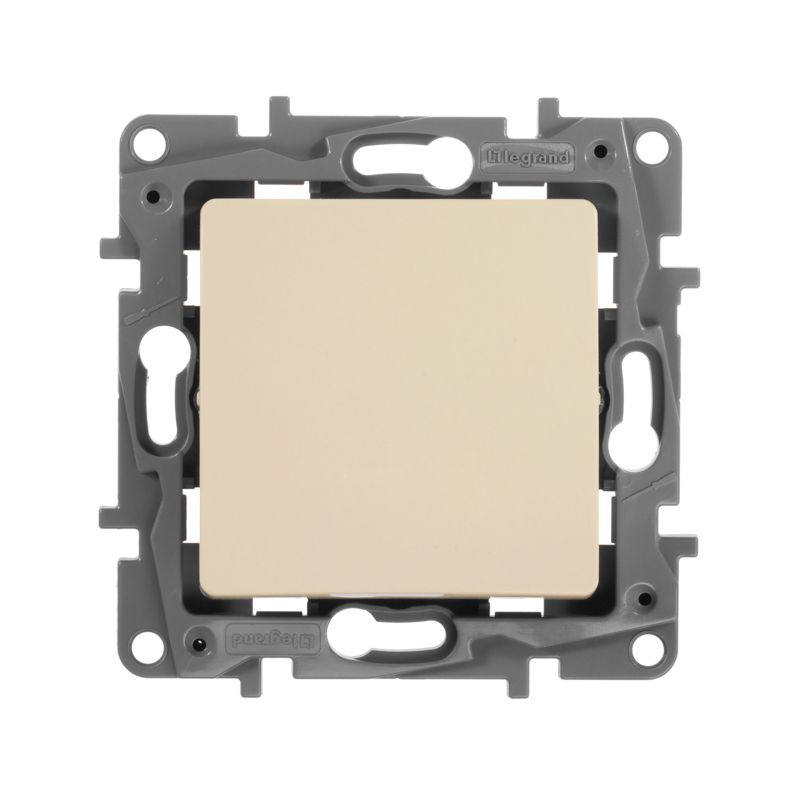 Переключатель 1-кл. СП Etika 10А IP20 250В 10AX безвинтов. зажимы механизм сл. кость IEK 672305 Legrand (группа IEK)