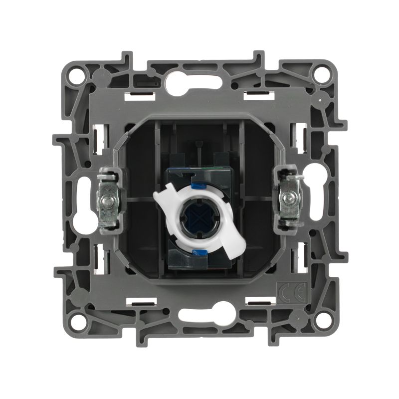 Розетка компьютерная СП Etika RJ45 кат.6 UTP алюм. IEK 672453