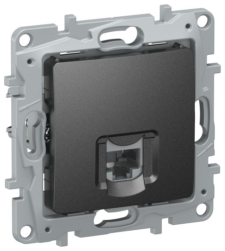 Розетка комп. RJ45 кат.6 UTP 6726531 антр. IEKETIKA IEK 6726531