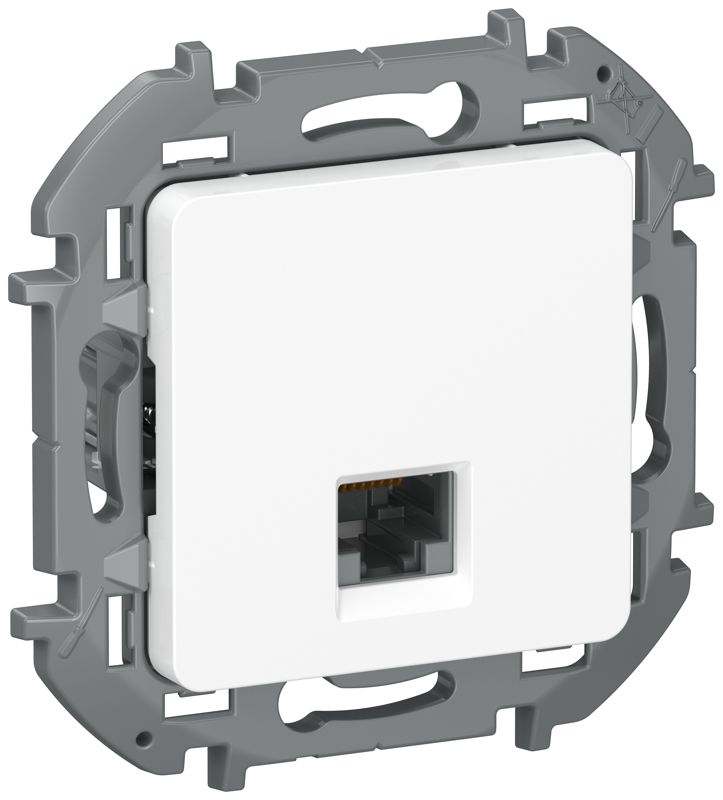 Розетка компьютерная IEKINSPIRIA RJ45 кат.5Е UTP бел. IEK 6738251
