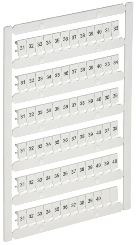Маркер для CTS/CP 4кв.мм "31-40" ARMAFIX IEK AF-CT10D-M-004-04