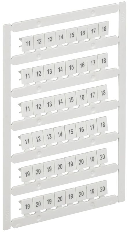 Маркер для CTS 6кв.мм/CP 10кв.мм "11-20" ARMAFIX IEK AF-CT10D-M-006-02