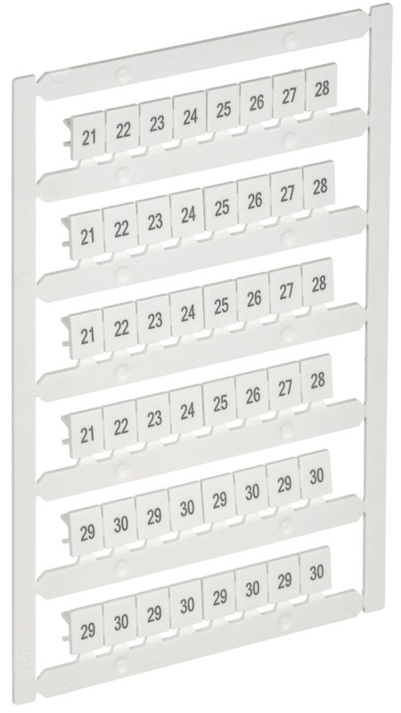 Маркер для CTS 6кв.мм/CP 10кв.мм "21-30" ARMAFIX IEK AF-CT10D-M-006-03