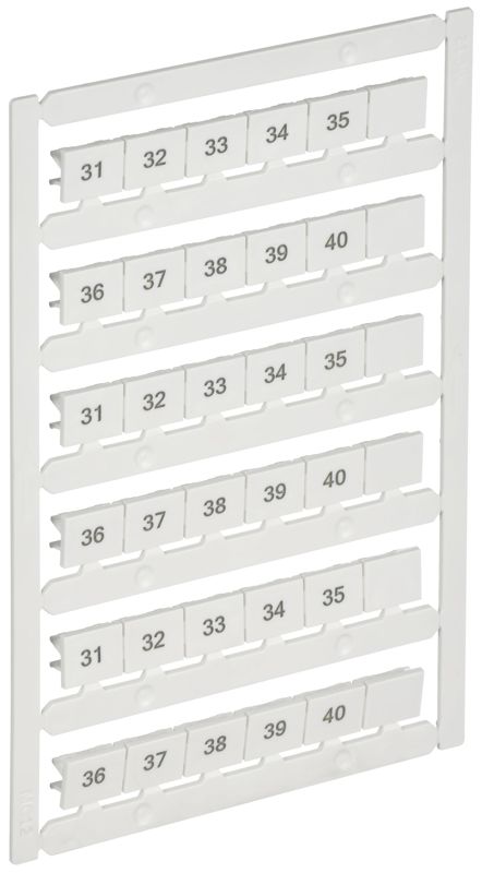 Маркер для CTS 16/25кв.мм "31-40" ARMAFIX IEK AF-CT10D-M-025-04