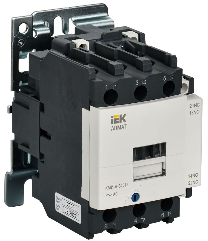 Контактор КМИ-А-34012 LC1D 40А кат. 24В AC 1НО+1НЗ AC-3 IEK AR-ACC-31-040-024-11