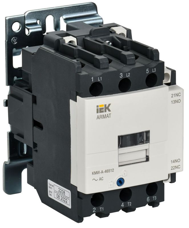 Контактор КМИ-А-46512 LC1D 65А кат. 36В AC 1НО+1НЗ AC-3 IEK AR-ACC-41-065-036-11