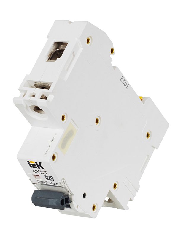Выключатель автоматический модульный 1п D 20А M06N ARMAT IEK AR-M06N-1-D020