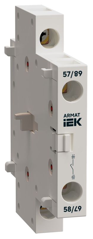 Контакт дополнительный для SDM ранн. зам. 1НО 10А ARMAT IEK AR-SDM-AUX-ACE-10-010