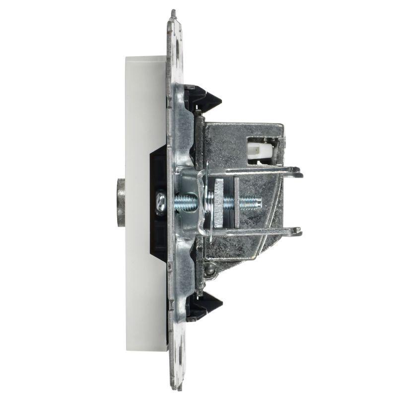 Розетка телевизионная оконечная TV СП Brite РТВ11-0-БрБ механизм бел. IEK BR-A10-O-K01