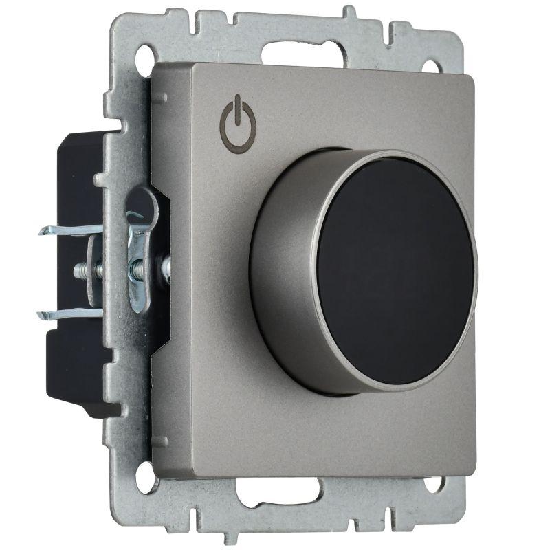 Термостат электронный с индик. BRITE СП IP20 ТС10-1-БрС механизм сталь IEK BR-RT11-K46