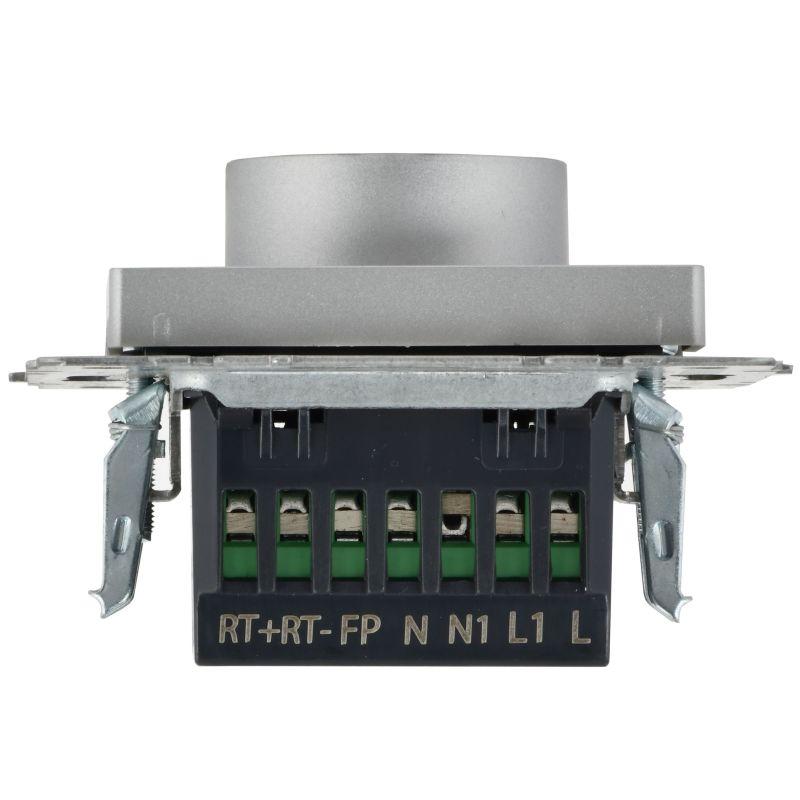 Термостат электронный с индик. BRITE СП IP20 ТС10-1-БрА механизм алюм. IEK BR-RT11-K47