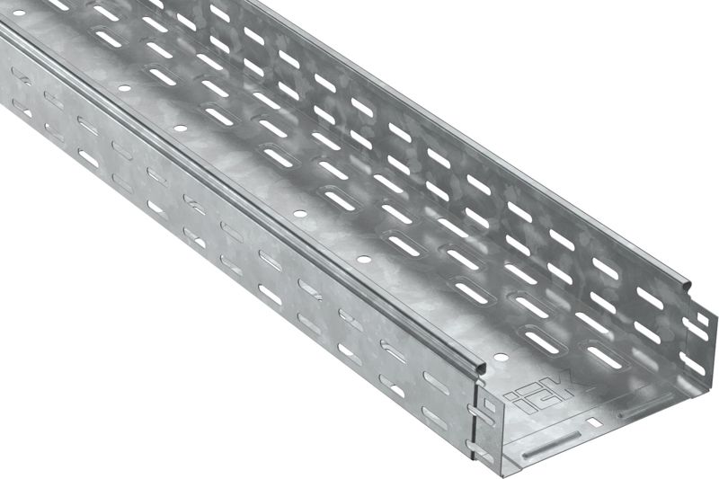 Лоток листовой перфорир. 150х80 L3000 сталь HDZ IEK CLP10-080-150-3-M-HDZ