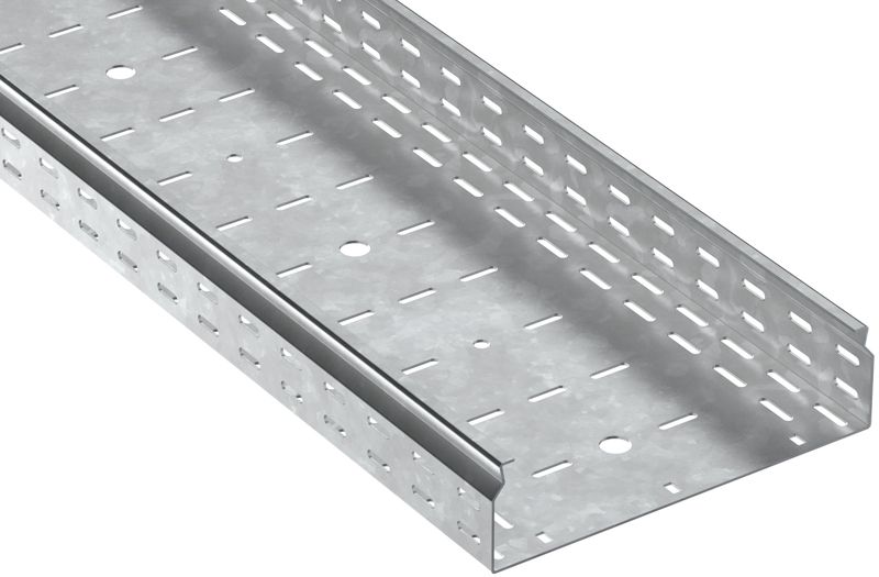 Лоток листовой перфорир. 80х300 L3000 сталь 1.5мм HDZ ESCA 7 IEK CLP10-080-300-150-3-M-HDZ