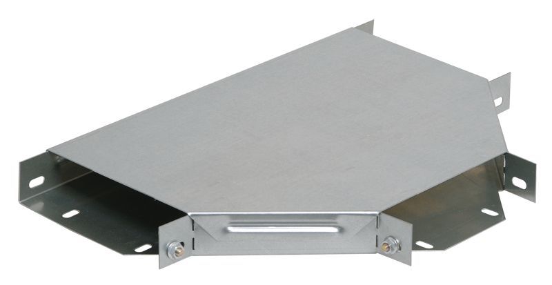 Ответвитель для лотка Т-образ. горизонт. 100х100 с кр. IEK CLP1T-100-100